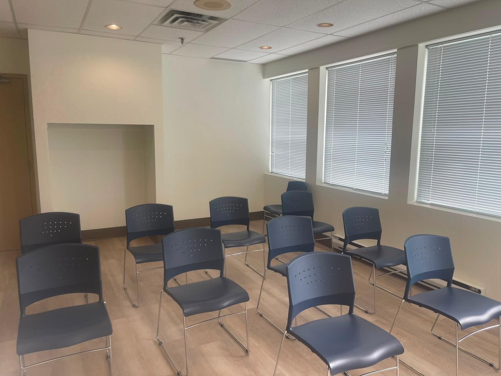 Waiting area at Dr. Chuks Nwulia Family Practice